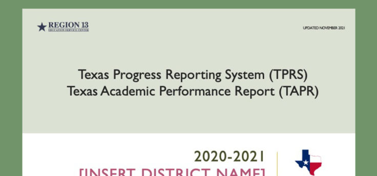 TEA Accountability Ratings- A-F Accountability System | ESC Region 13